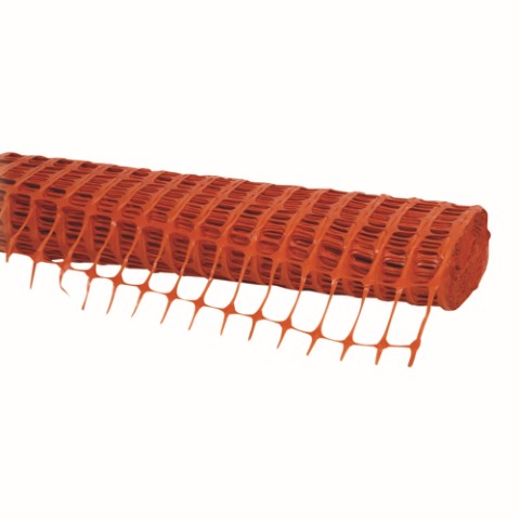 BARRIER MESH PLASTIC ORANGE 1000MM X 50M